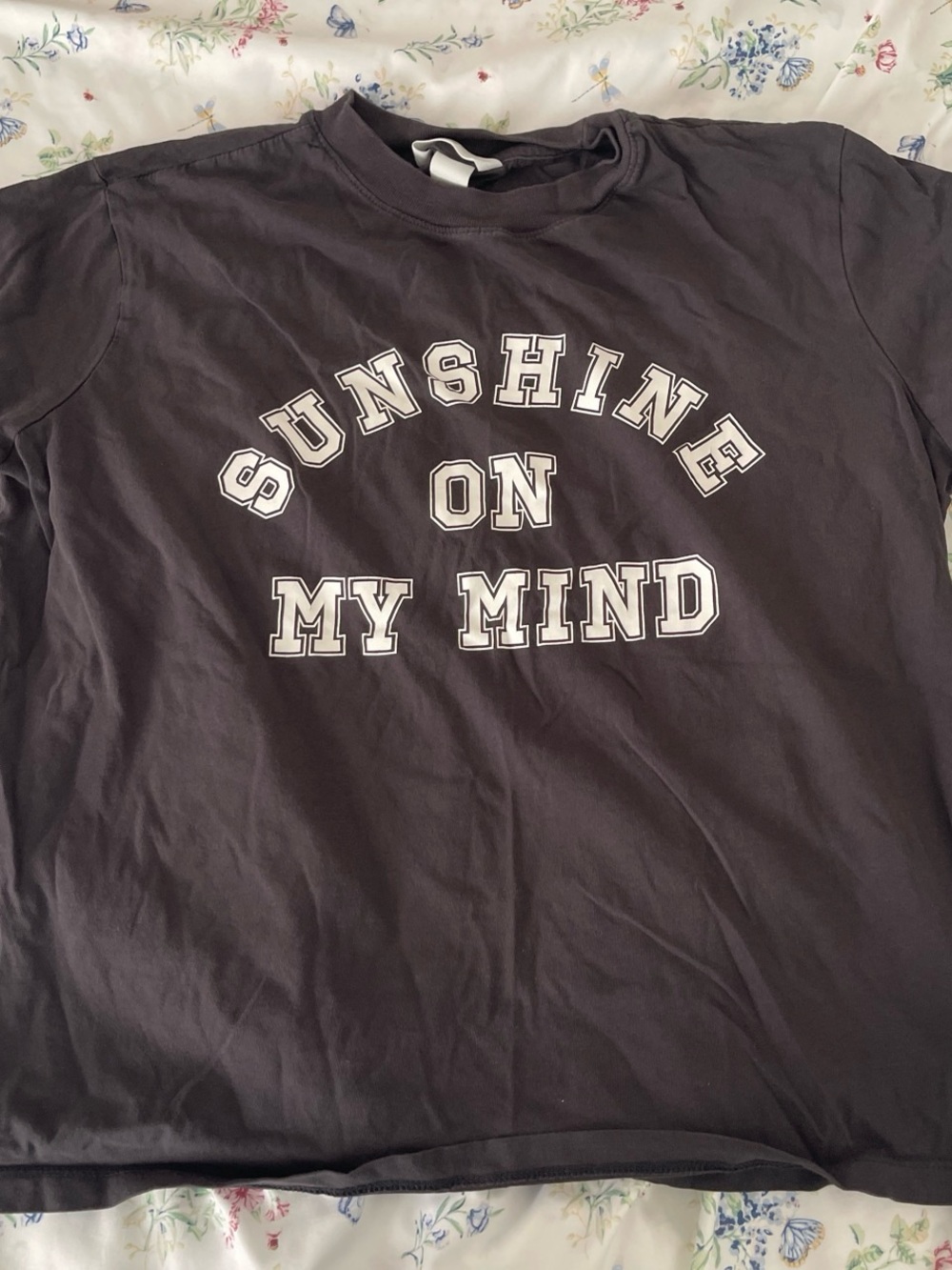 Graphic Tee "Sunshine On My Mind" from H&M